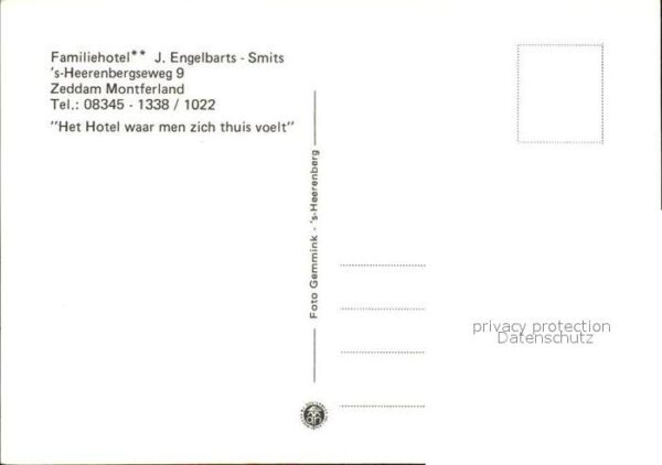 Zeddam Familiehotel J Engelbarts Smits – Bild 2