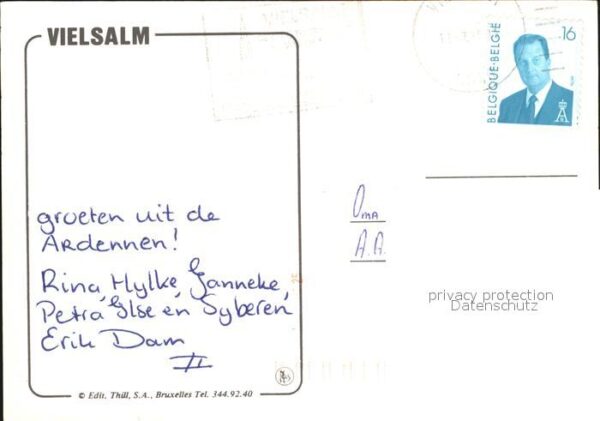 Vielsalm See Fliegeraufnahme – Bild 2