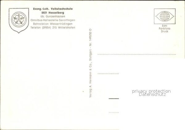 Hesselberg Gunzenhausen Ev luth Volkshochschule – Bild 2
