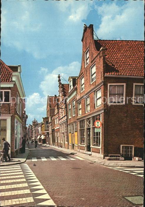 Enkhuizen Westerstraat Giebelhäuser