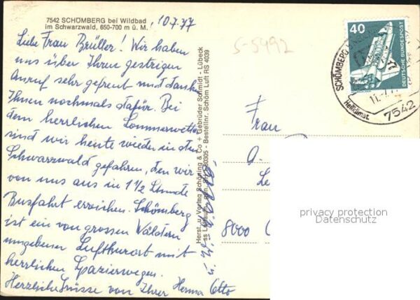 Schoemberg Schwarzwald Fliegeraufnahme – Bild 2