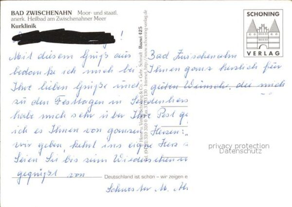 Bad Zwischenahn Kurklinik Moorbad Heilbad Zwischenahner – Bild 2