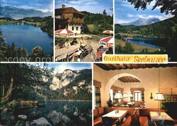 Rossleithen Gasthaus Seebauer Gleinkersee Alpen