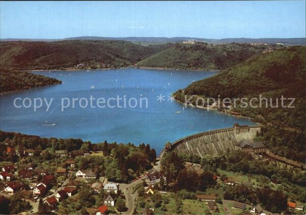 Waldeck Edersee Edertalsperre Sperrmauer Schloss Waldec