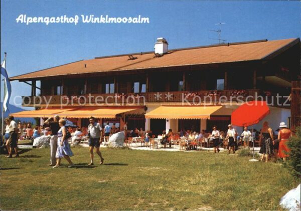 Reit Winkl Alpengasthof Hotel Winklmoosalm im Somm