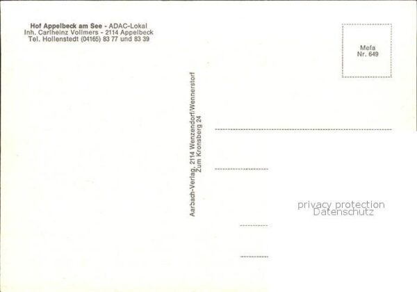 Appelbeck Hof Appelbeck am See ADAC Lokal Gaststä – Bild 2
