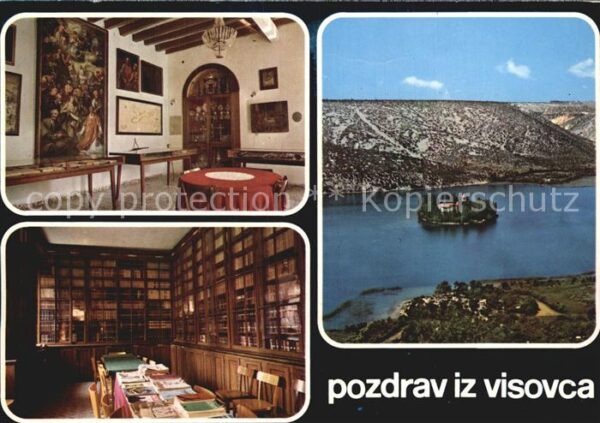 Sibenik Visovac Franjevacki Samostan Muzej Bibl