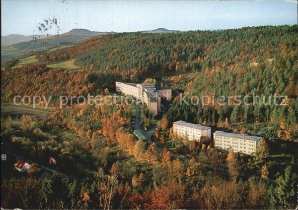 Schwabthal Sanatorium Lautergrund im Hintergrund S