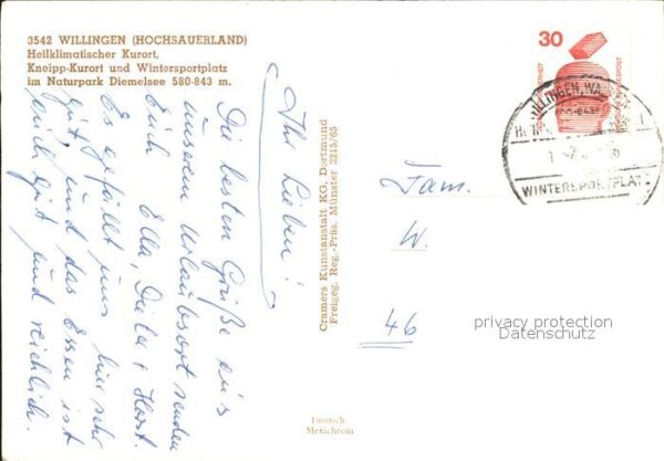 Willingen Sauerland Heilklimatischer Kurort Naturpark Dieme – Bild 2