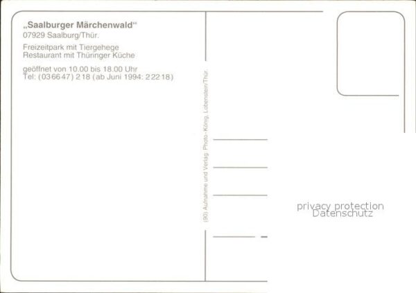 Saalburg Saale Saalburger Märchenwald Puppen Freizeitp – Bild 2