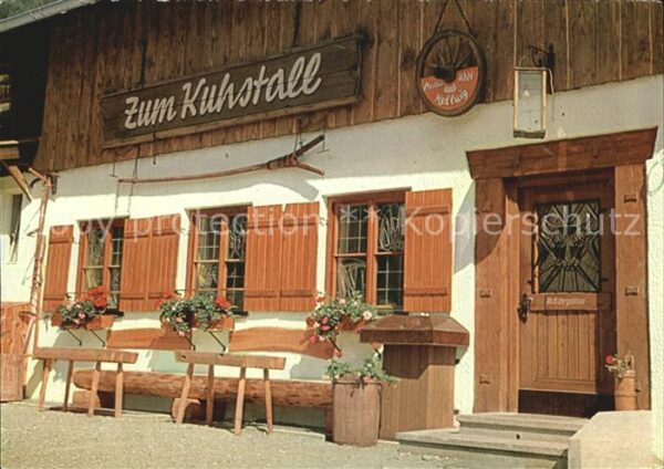 Reit Winkl Zum Kuhstall Gaststätte Restaurant Tanz