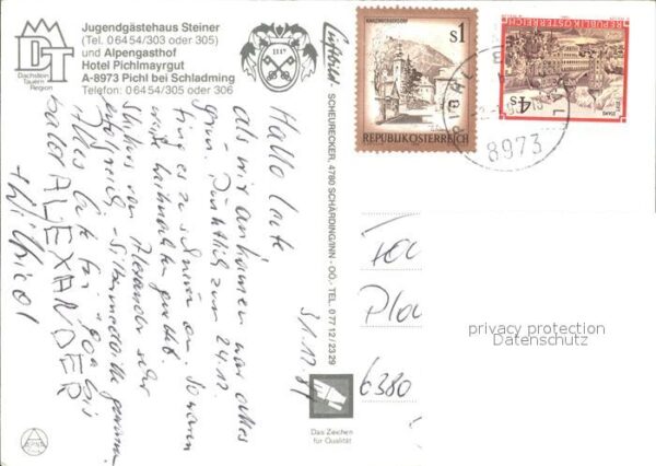 Pichl Schladming Jugendgästehaus Steiner Alpengasthof Ho – Bild 2