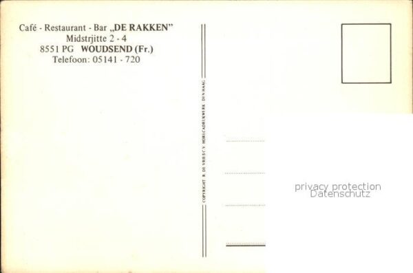 Woudsend Cafe Restaurant Bar De Rakken – Bild 2
