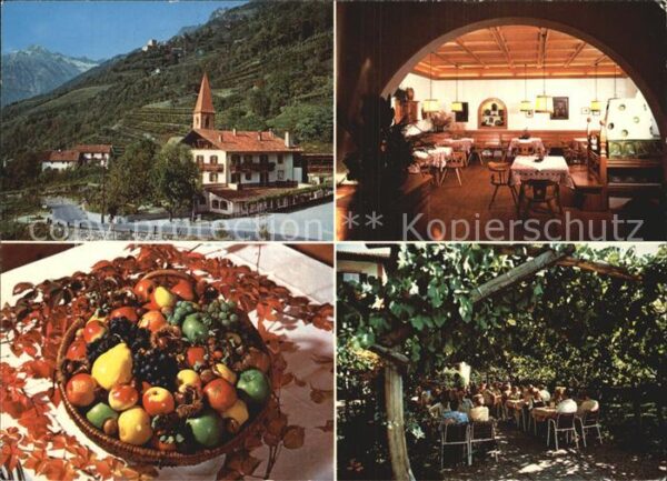 Gratsch Meran Restaurant Cafe Kircher Gartenterrasse