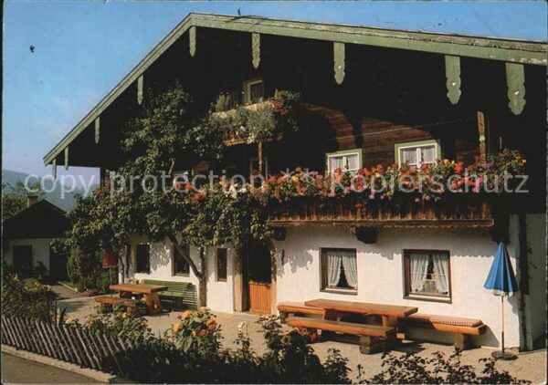 Ruhpolding Haus Epp Blumenschmuck