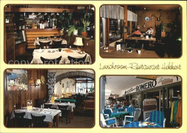 Emmen Netherlands Lunchroom Restaurant Hekkert