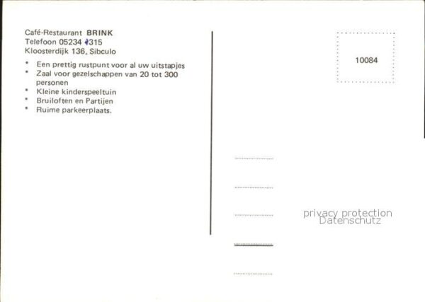 Sibculo Cafe Restaurant Brink – Bild 2