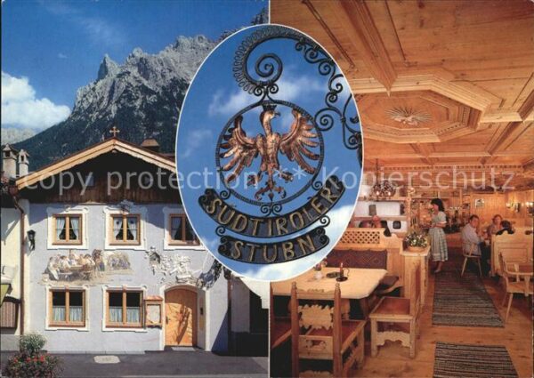 Mittenwald Bayern Südtiroler Stub'n Gaststätte Restaurant