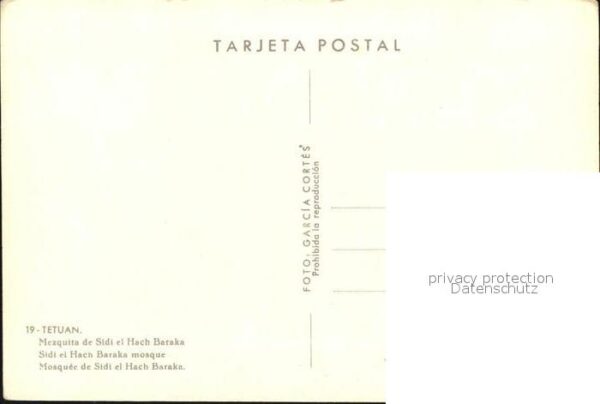 Tetuan Moschee Sidi Hach Baraka – Bild 2