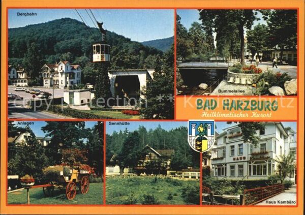 Bad Harzburg Bergbahn Sennhütte Bummelallee Haus Kam