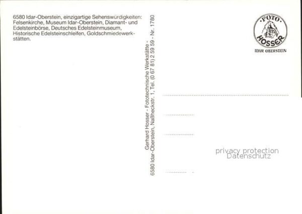 Idar-Oberstein Felsenkirche Museum Diamantbörse Edelst – Bild 2