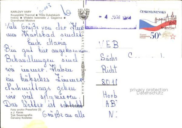 Karlovy Vary Schwimmbad Kolonada Gagarina Thermalbad – Bild 2