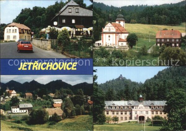 Jetrichovice Kirche Schloss