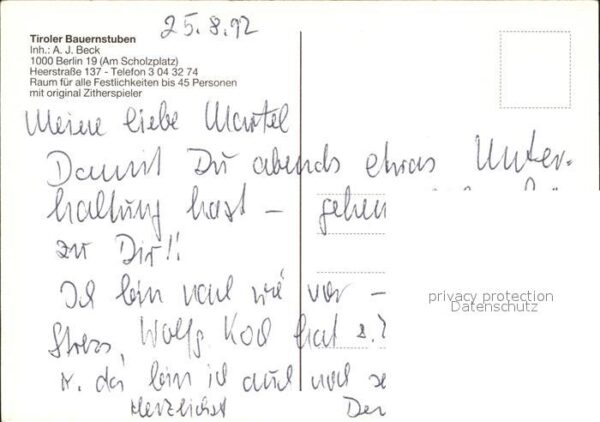 Berlin Tiroler Bauernstuben – Bild 2