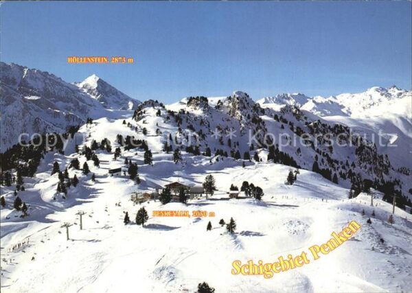 Mayrhofen Zillertal Gasthaus Penkenalm Höllensten Skigebiet