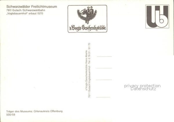 Gutach Schwarzwald Vogtsbauernhof – Bild 2