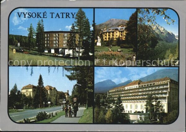 Vysoke Tatry Hotel Park Stadtansichten