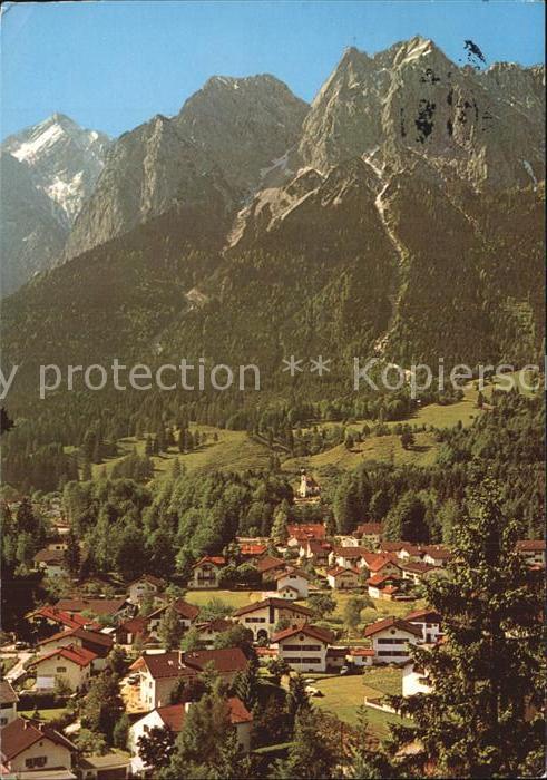 Grainau Alpspitze Kleinen und Großen Waxenstein