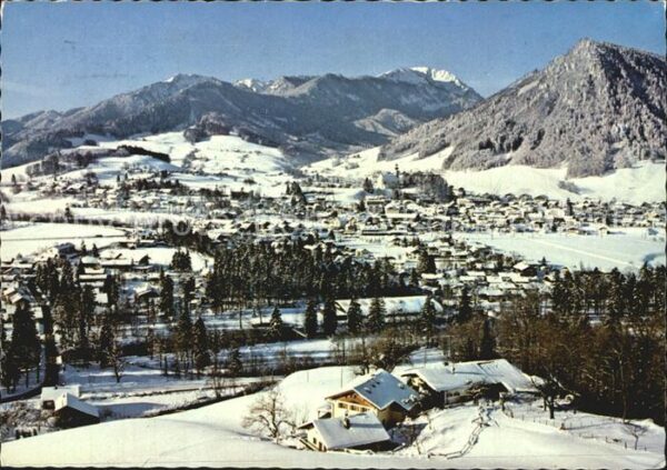 Ruhpolding Brandler Alm Hochfelln Winter