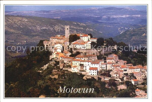 Motovun Stadtansicht