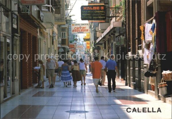 Calella Calle la Iglesia
