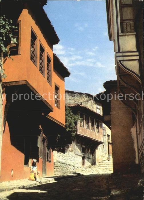 Plovdiv Alte Häuser