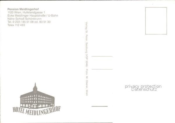 Wien Stephansdom Prater Riesenrad Pension Me – Bild 2