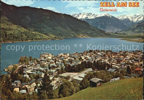 Zell See Blick Hohen Tauern