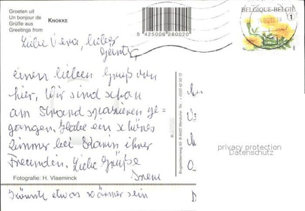 Zoute Knokke Kirche Stadtansichten – Bild 2