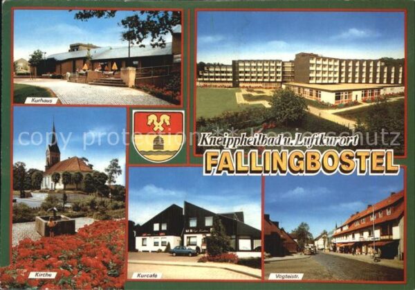Fallingbostel Bad Kurhaus Kirche Kurcafe Vogteistraße