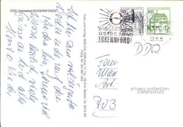 Eckernfoerde Ostseebad Luftaufnahme – Bild 2