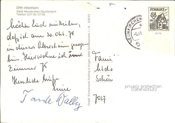 Salchendorf Neunkirchen DRK Altenheim – Bild 2