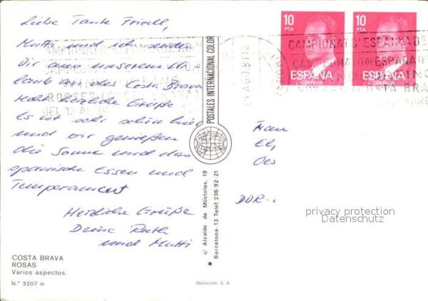 Rosas Costa Brava Cataluna Stadtansichten – Bild 2
