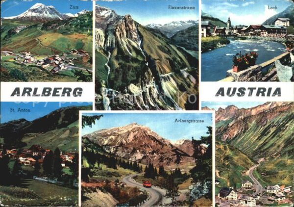 Arlberg Zürs Flexenstraße Lech Sankt Anton