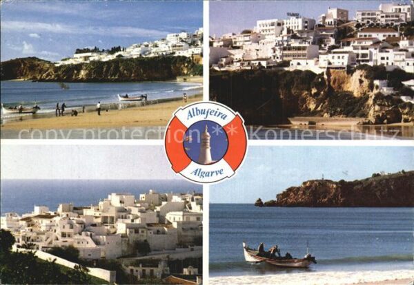 Albufeira Stadtansicht