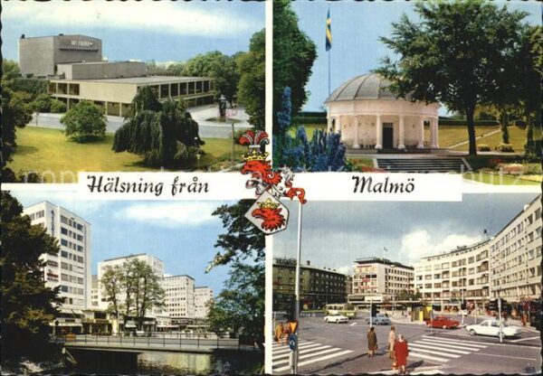 Malmoe Konzerthaus Stadtansicht