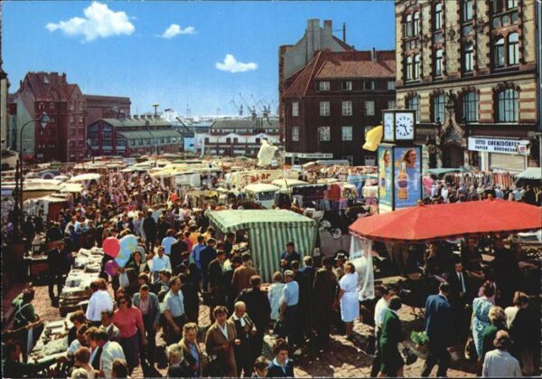 Hamburg Sankt Pauli Fischmarkt