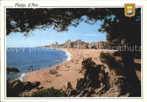 Playa de Aro Cataluna Panorama Strand