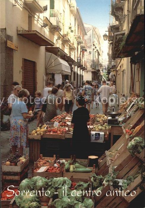 Sorrento Campania Obst Gemüsemarkt