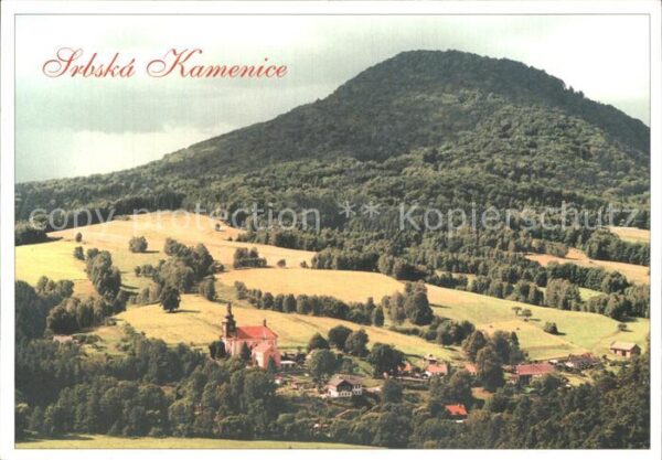 Srbska Kamenice CZ Srbska Panorama